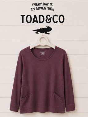 TOAD&CO Long Sleeve Pocket Top Size XL